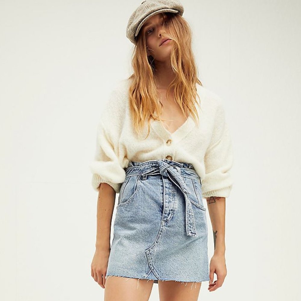 Free People East Of Eden Mini Skirt, NWT